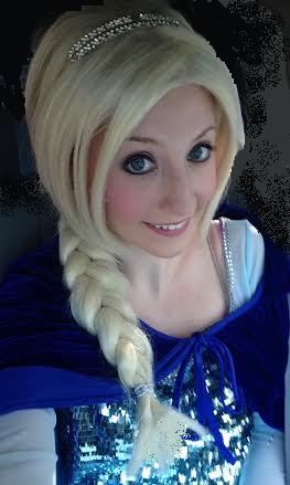 Princess Chelsey- professional actress,singer, theater major poses as frozen Ice Queen for children's birthday parties, frozen wintery theme show includes make-a-wish snow dust, snowman puppet, magic show, frozen stickers, balloon art, interactive games, frozen theme treasure hunt, souvenir tiara crowning ceremony, with optional glitter tattoos