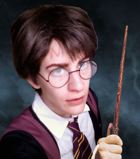 Harry Potter Party entertainer for kid's birthday parties and Halloween shows in New Jersey, Boy Wizard show, Harry Potter look alike impersonator, puppets, magic show for children, autograph photos, sorting hat, animal balloons, stickers, tattoos, face painting