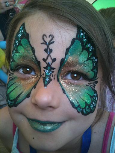 Fantasy full Face Painting for parties and events in New Jersey, best face painter