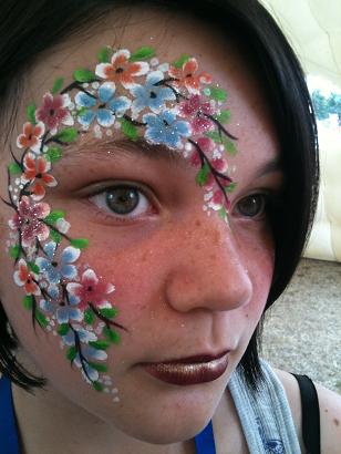 Fantasy face painting for children's birthday parties, Sweet 16 parties, corporate events, festivals, grand openings, street fairs, schools, summer camps