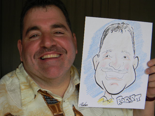 Ron- professional artist and caricaturist draws cartoon likenesses of your party guests, for children's parties, communions. holiday parties, and corporate events