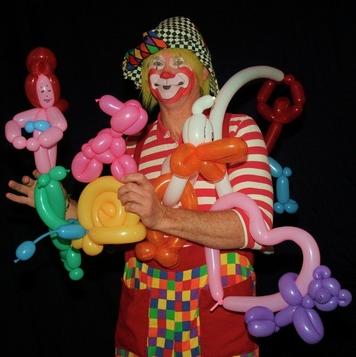 Ron- professional children's performer &quot;Sam&quot;, Ringling Brothers Barnum &amp; Bailey Clown College performer, and The Greatest Show on Earth clown entertainer, balloon sculptor, juggler, stilt walker, face painter
