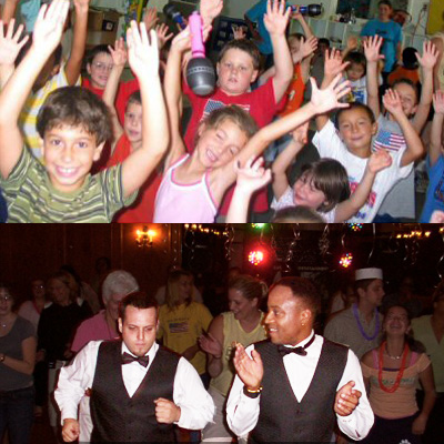 Kid's Party DJs, great sound equipment, interactive DJs with age-appropriate games, hula hoops, dance instruction and dance contest, for all ages, kid's dance party DJ in New Jersey